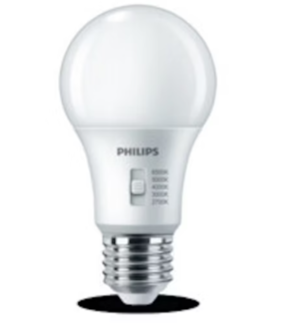 PHILIPS 8W LED 5 COLORS E27 806lumen DIM